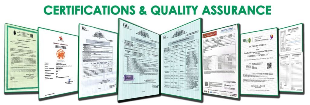 Company Certifications