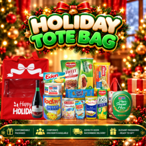 HOLIDAY TOTE BAG